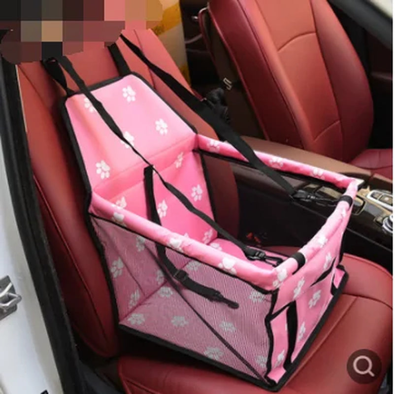 Premium Durable Pet Car Seat Cover with Carrier Bag