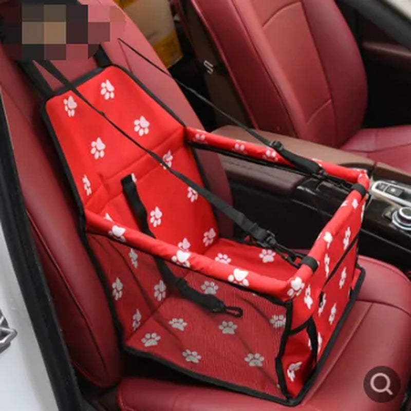 Premium Durable Pet Car Seat Cover with Carrier Bag