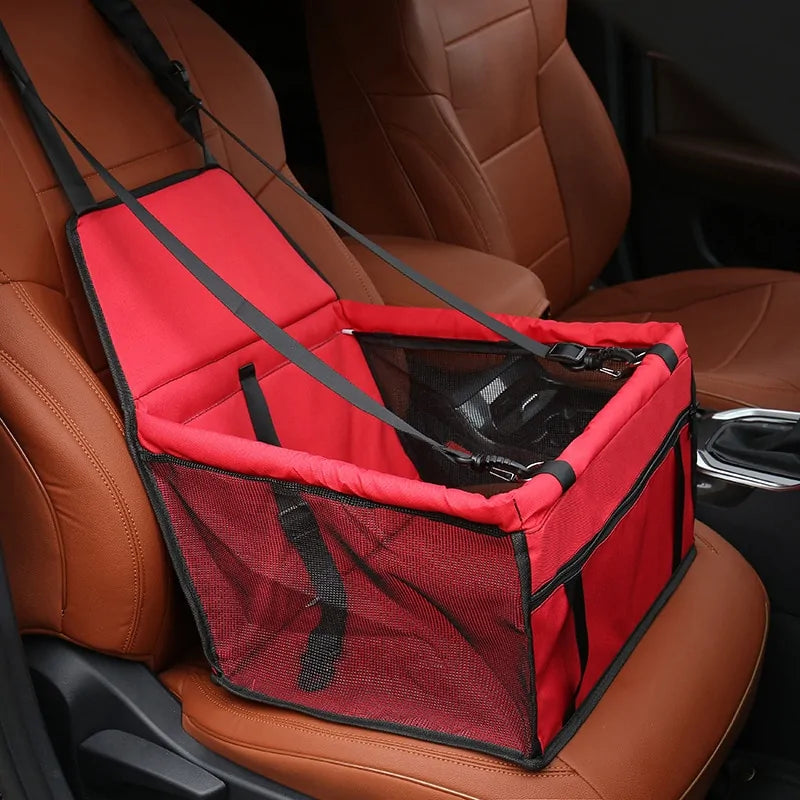 Premium Durable Pet Car Seat Cover with Carrier Bag