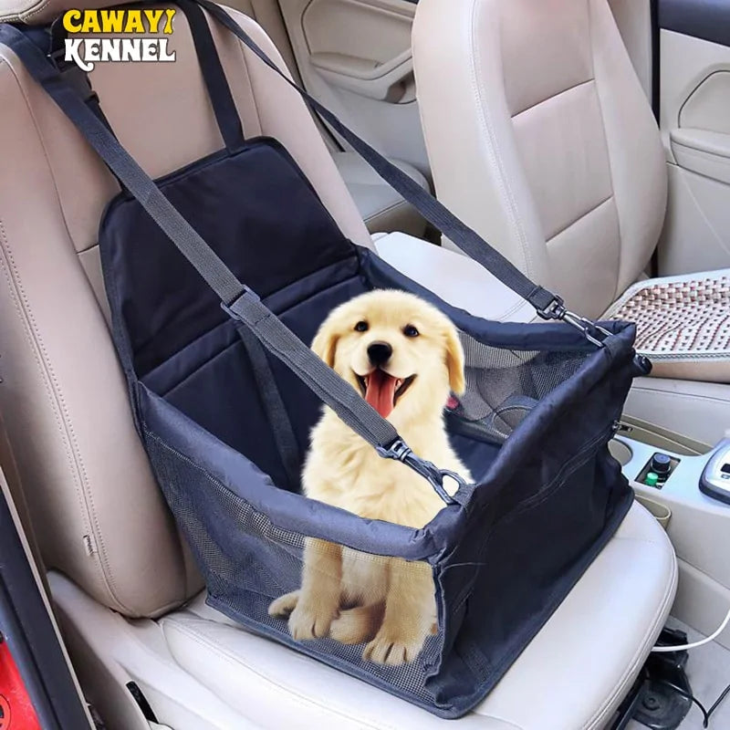 Premium Durable Pet Car Seat Cover with Carrier Bag