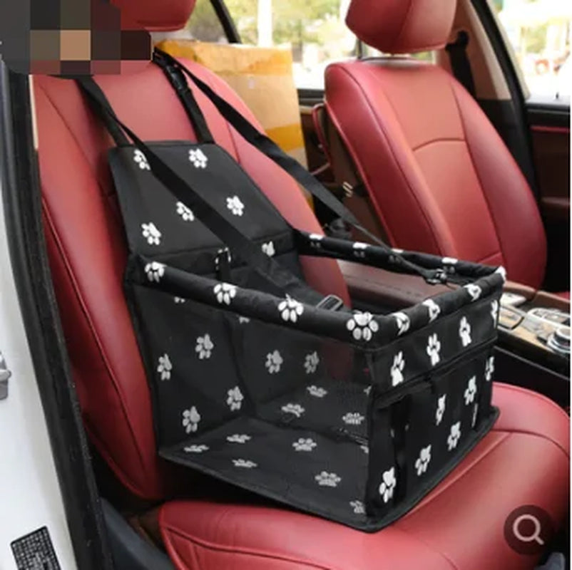 Premium Durable Pet Car Seat Cover with Carrier Bag