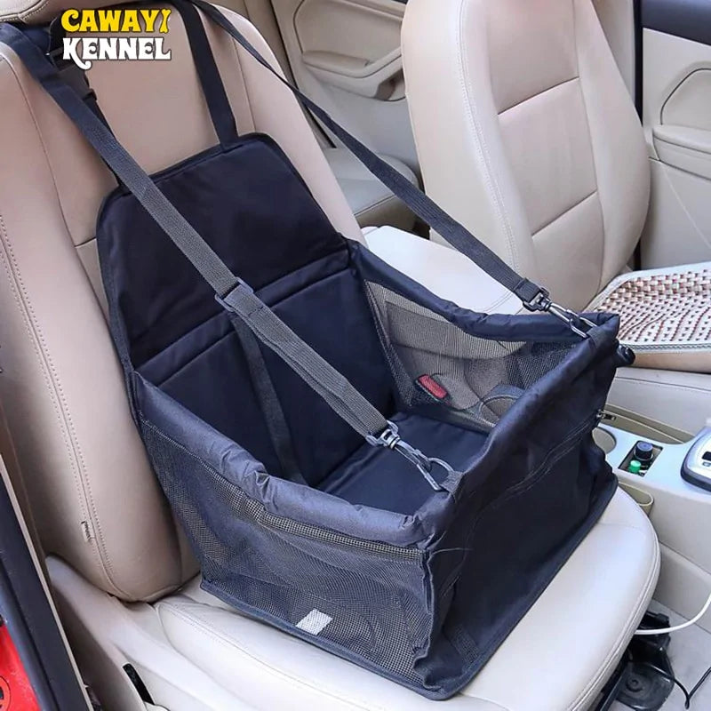 Premium Durable Pet Car Seat Cover with Carrier Bag