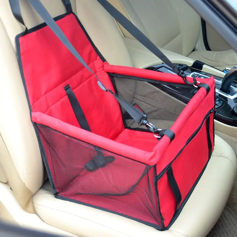 Premium Durable Pet Car Seat Cover with Carrier Bag