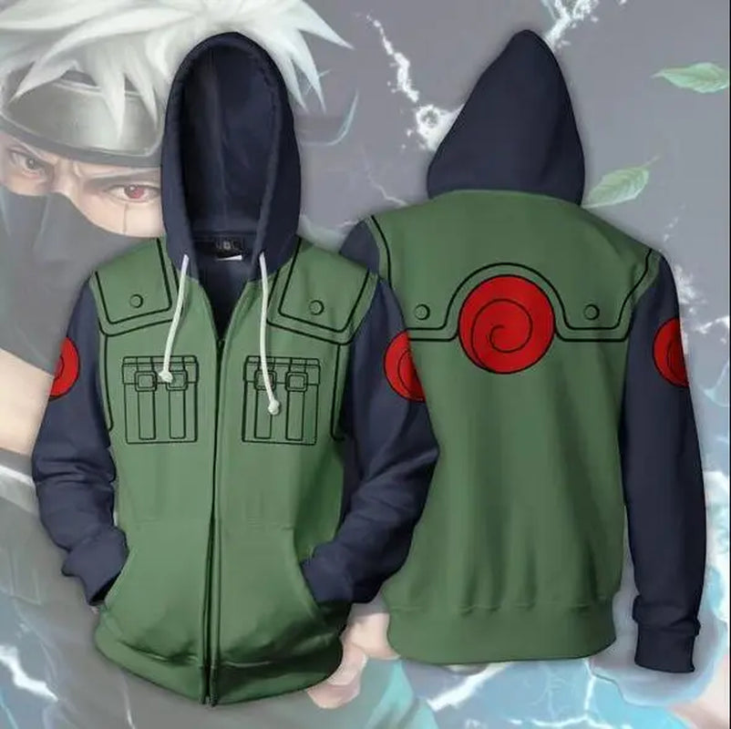 Anime Kakashi Cosplay Costumes Jacket Sweater Casual Coat Clothes Hoodie Autumn Fashion Women Halloween Costumes Adult