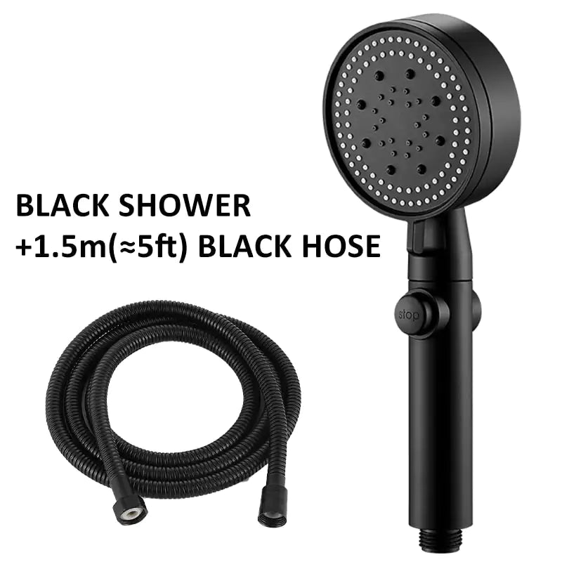 5 Setting Adjustable Pressurized Shower Head