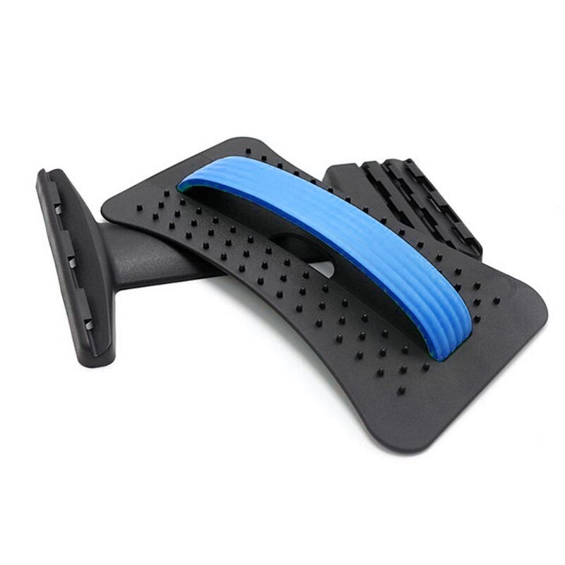 Yongrow Back Massager Stretcher Tools Lumbar stretch massager Spinal Pain Relief Chiropractic lumbar support treatment device