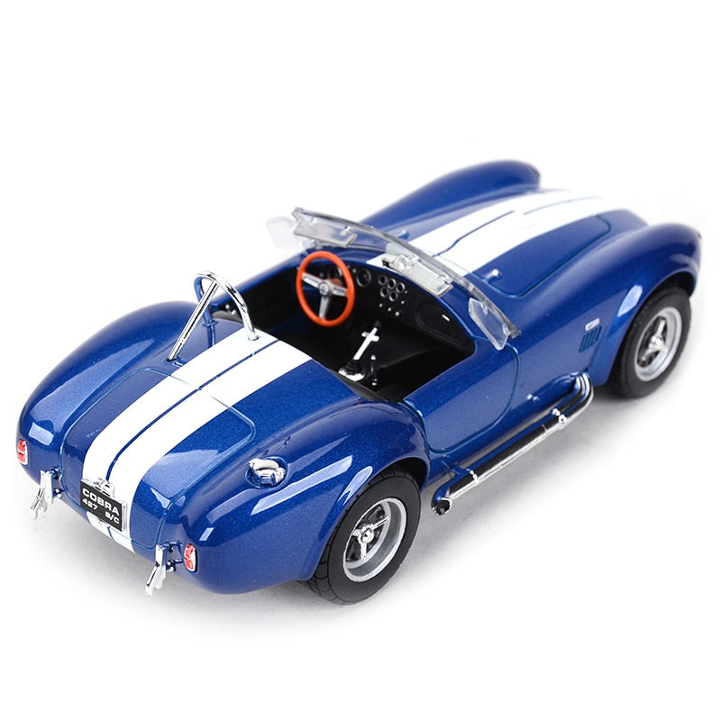 Welly 1:24 1965 Shelby Cobra 427 Classic Car Static Die Cast Vehicles Collectible Model Car Toys