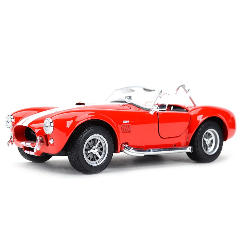 Welly 1:24 1965 Shelby Cobra 427 Classic Car Static Die Cast Vehicles Collectible Model Car Toys