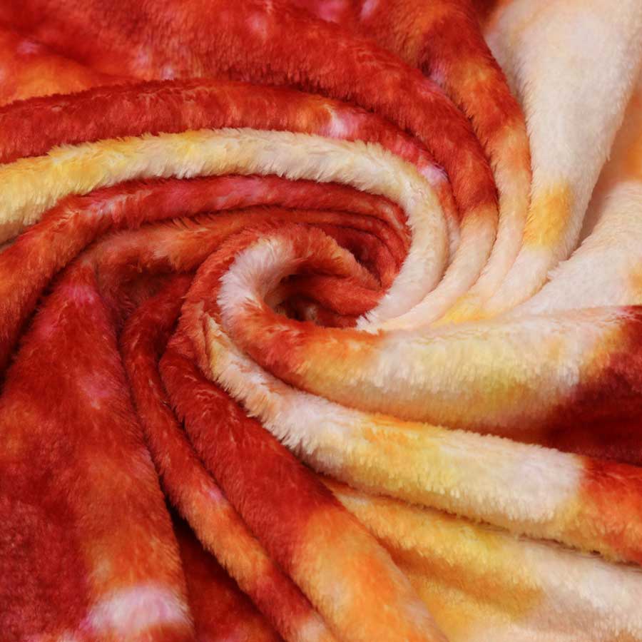 WOSTAR Warm coral fleece tortilla pizza blanket mexican round shape lavash wool sofa plaid plush bedspread winter throw blanket