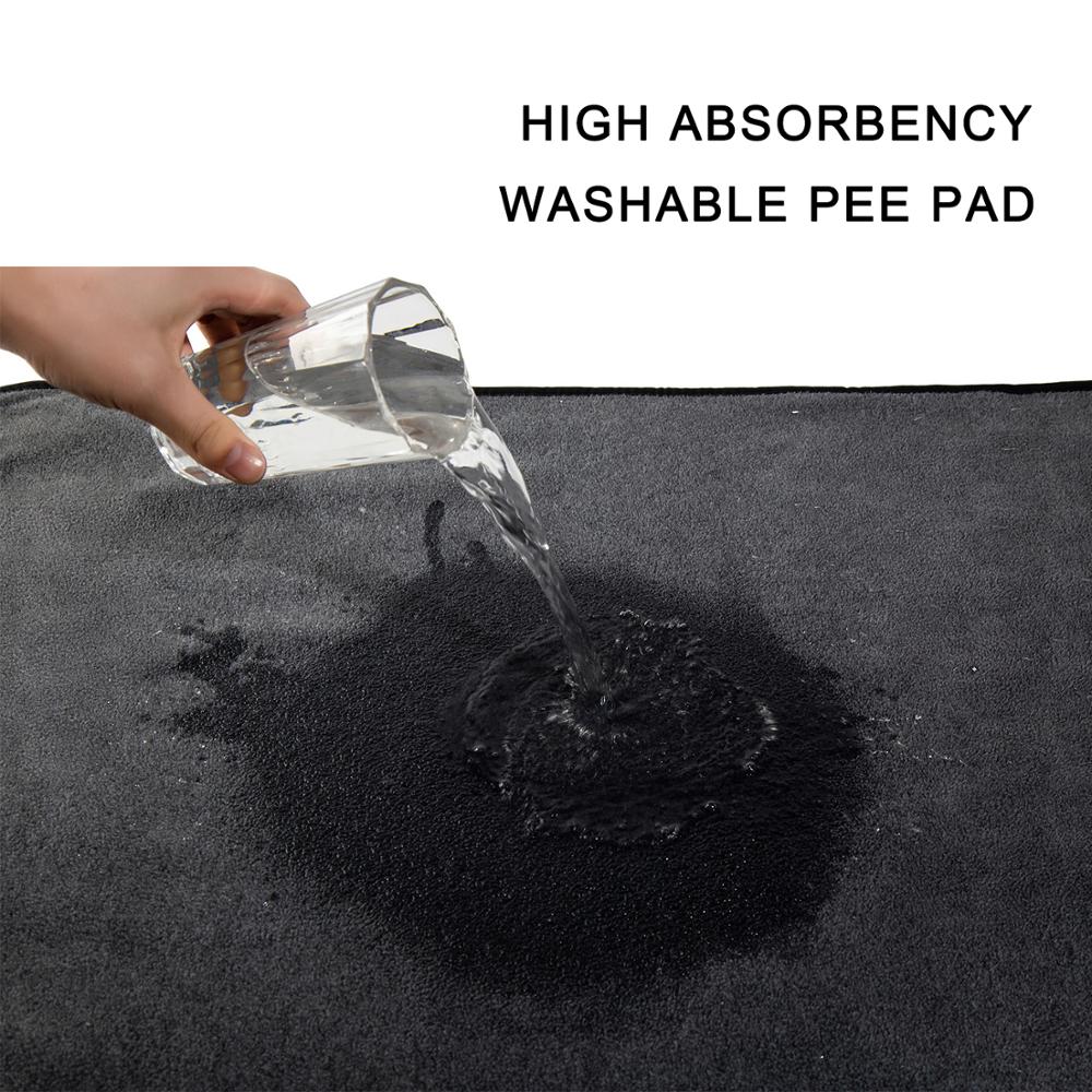 Extra Large Dog Pee Pads Blanket Washable Puppy Pads Mat with Fast Absorbent Reusable Waterproof for Training, Travel, Car，Sofa