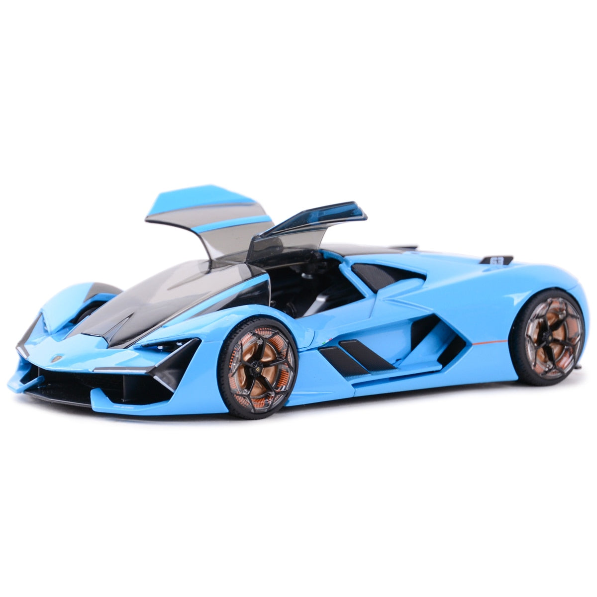 Bburago 1:24 Lamborghini Terzo Millennio Grey Static Die Cast Vehicles Collectible Model Car Toys