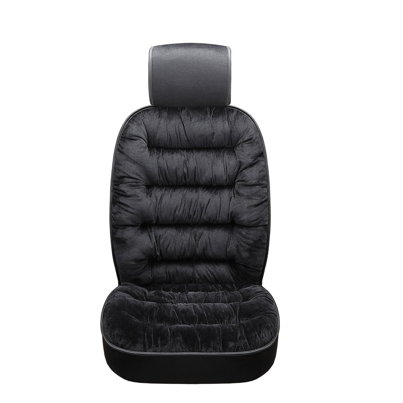 Warm Plush Car Seat Cover Cushion  Automobiles Seat Covers Protect For Winter Autumn Auto Cover Mat