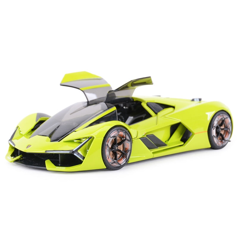 Bburago 1:24 Lamborghini Terzo Millennio Grey Static Die Cast Vehicles Collectible Model Car Toys