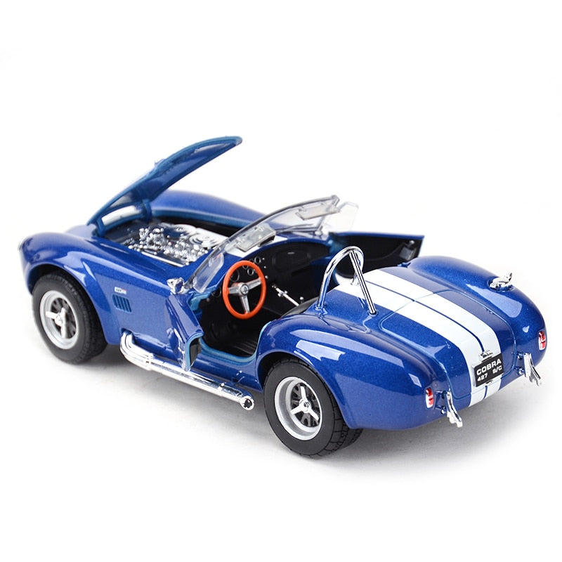 Welly 1:24 1965 Shelby Cobra 427 Classic Car Static Die Cast Vehicles Collectible Model Car Toys