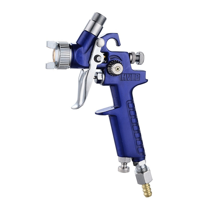 WENXING 0.8mm/1.0mm Nozzle H-2000 Professional HVLP Mini Paint Spray Gun Airbrush For Painting Car Aerograph Pneumatic Gun