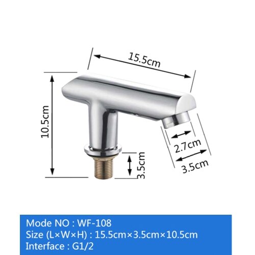 Vagsure Hot and Cold Water Copper Massage Bathtub Faucet Bathroom Shower Cabin Faucet Mixer Shower Room Mixing Valve Tap