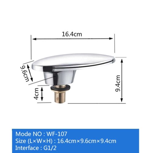 Vagsure Hot and Cold Water Copper Massage Bathtub Faucet Bathroom Shower Cabin Faucet Mixer Shower Room Mixing Valve Tap