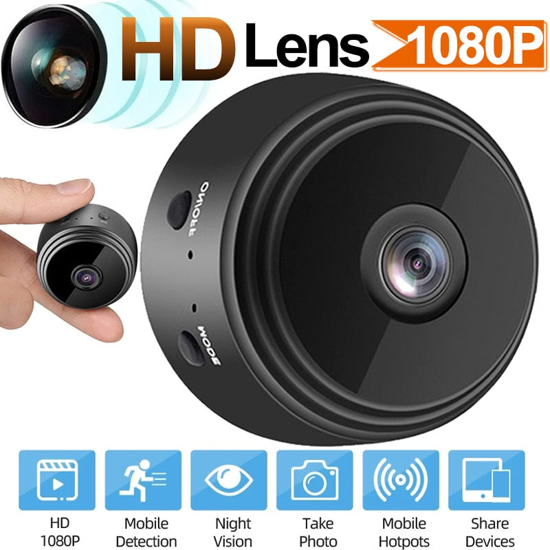 Mini Wireless Network Camera A9 HD 1080p WiFi Camera Wireless Night Version Voice Mini Camcorders Smart Home Video Surveillance