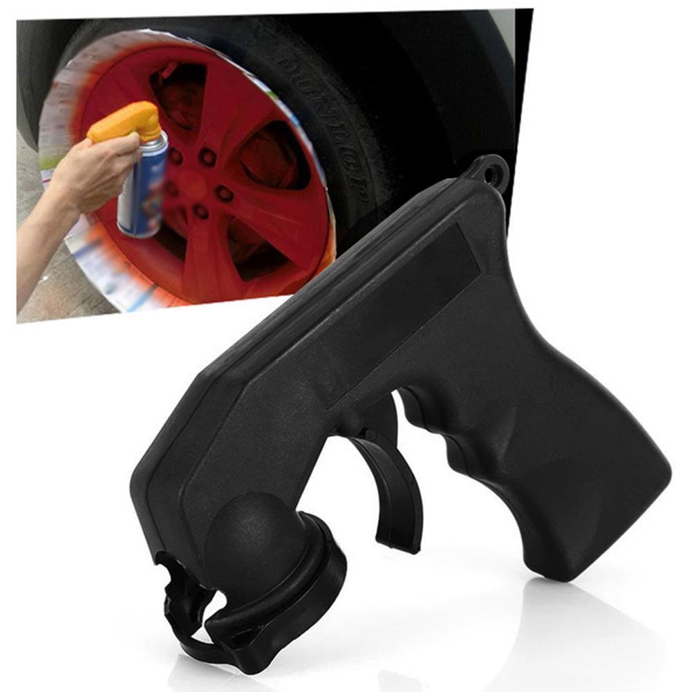 Professional Aerosol Car Spray Adaptor Paint Gun Handle Grip Airbrush Paint Full For Auto Polish Adapter Handle Trigger Tool