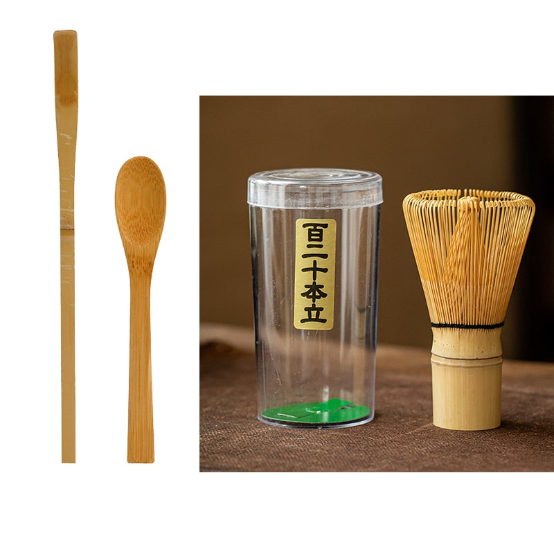 tea spoon set  Matcha Set Bamboo Tranditional Tea Sets Home Tea-making Tools Accessories Birthday Gift Kitchen supplies