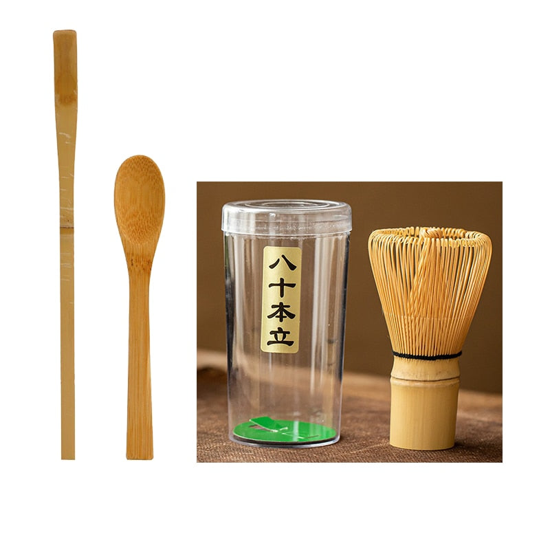 tea spoon set  Matcha Set Bamboo Tranditional Tea Sets Home Tea-making Tools Accessories Birthday Gift Kitchen supplies