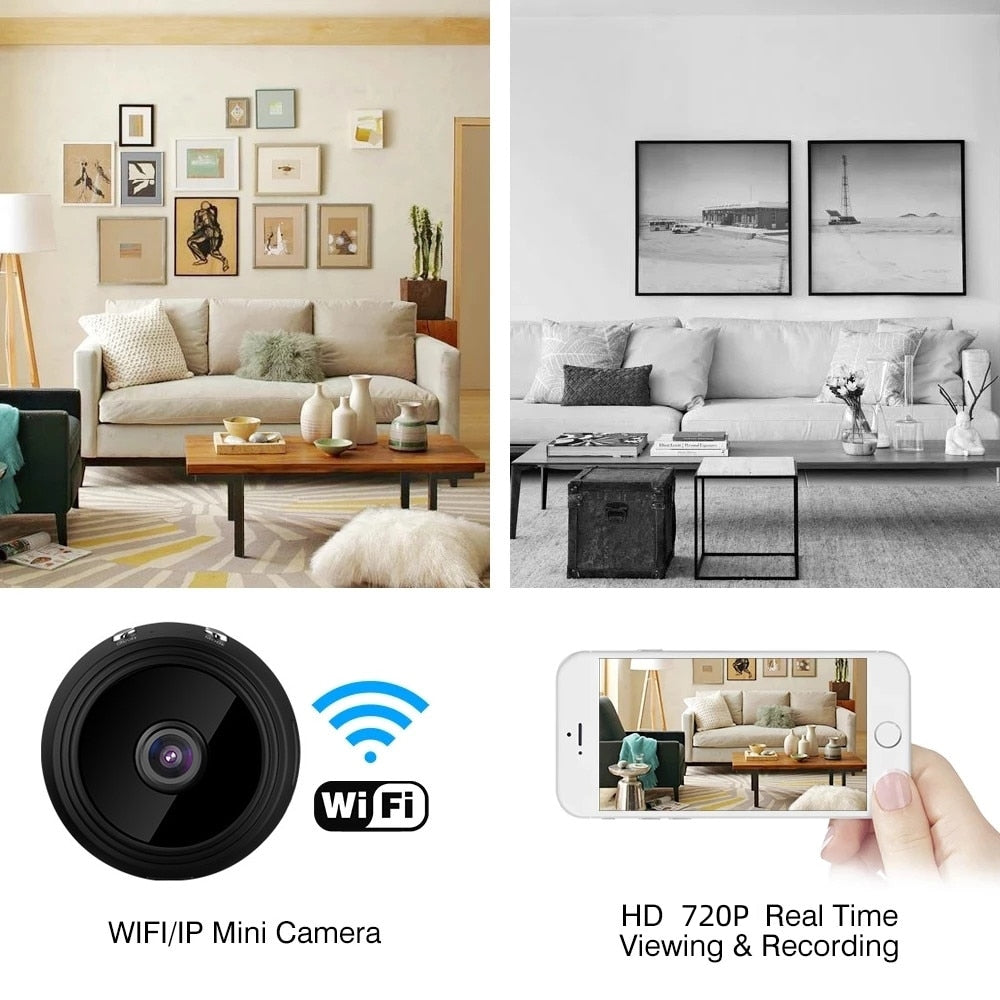 Mobile A9 1080P HD Wifi Mini Camera Surveillance Cameras Sensor Camcorder Web Video Smart Home Safety Wireless Security Camera