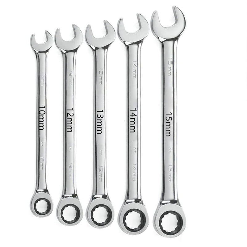 Ratchet Combination Metric Wrench Set Hand Tools Torque Gear Socket Nut Tools a set of key