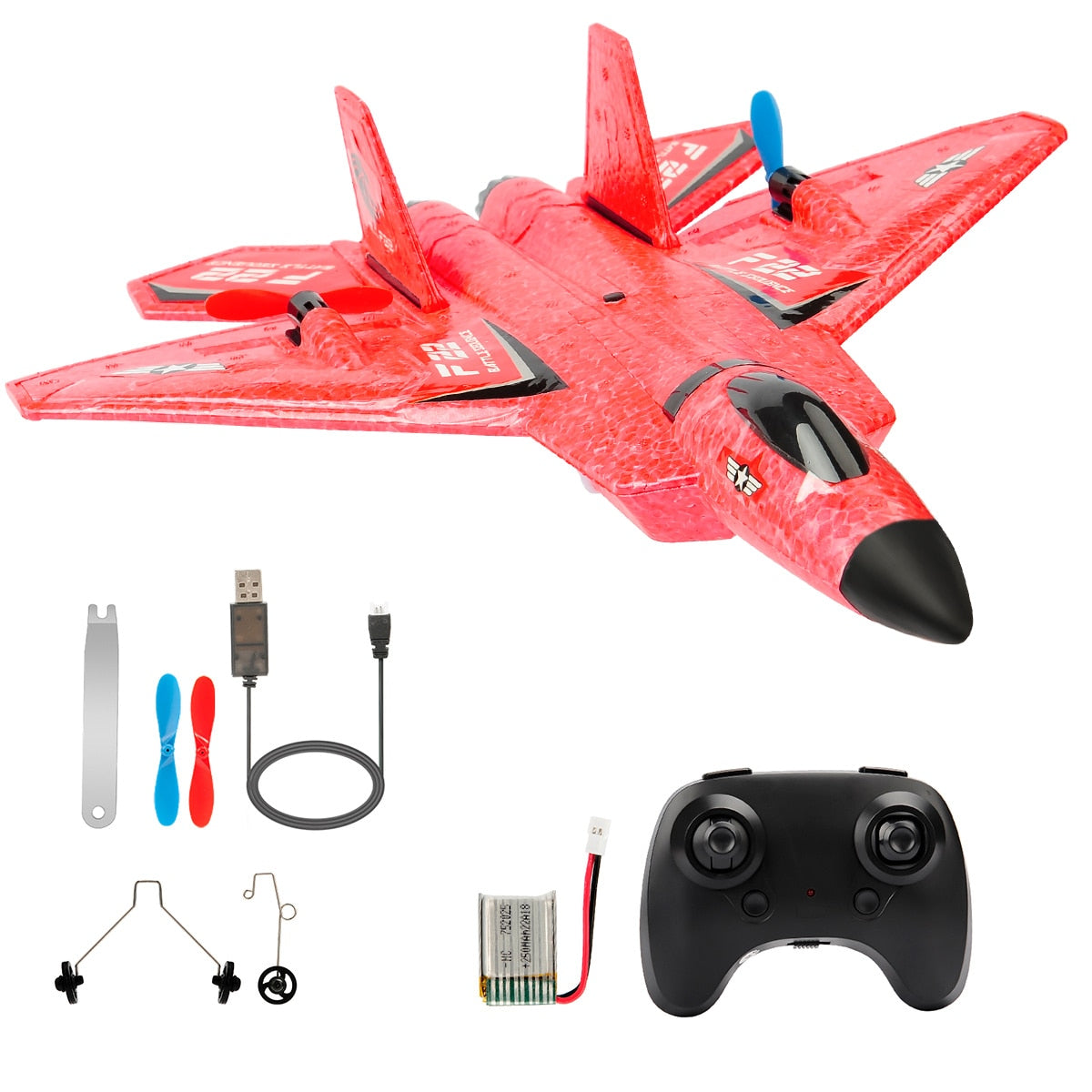 RC Plane F22 raptor Helicopter Remote Control aircraft 2.4G Airplane Remote Control EPP Foam plane Children toys