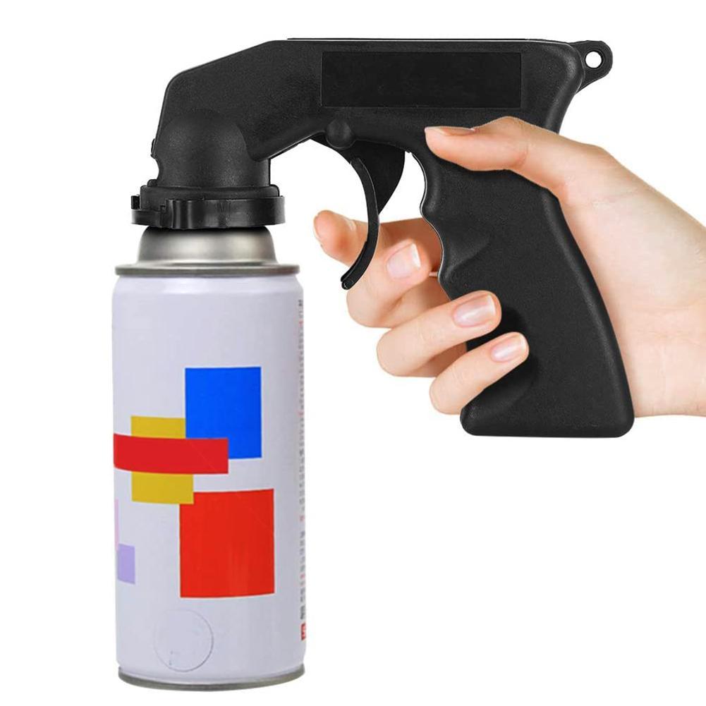 Professional Aerosol Car Spray Adaptor Paint Gun Handle Grip Airbrush Paint Full For Auto Polish Adapter Handle Trigger Tool