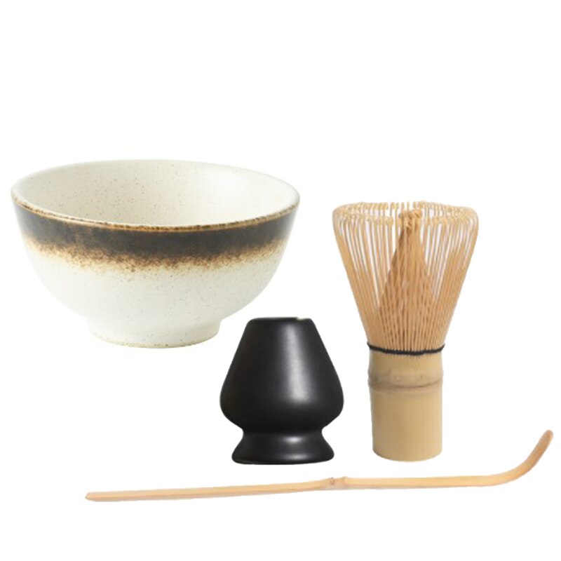 4pcs chinese Matcha Set Safe Bamboo Whisk Teaspoon Tea Sets Indoor Beverage Shop Tea-making Tools Accessories business gift 2022