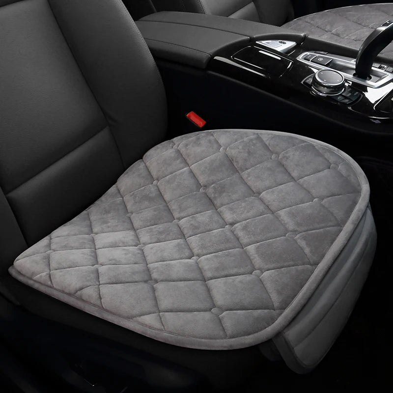 Plush Car Seat Cushion Car Seat Headrest Car Seat Pad Seat Pillows Cover Set Car Seat Cover Full Set Seat Cushion Car Accessorie