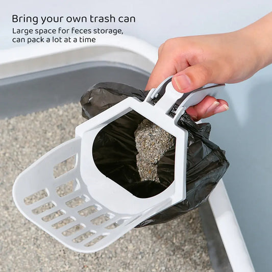 Easy Self-cleaning Cat Litter Scoop