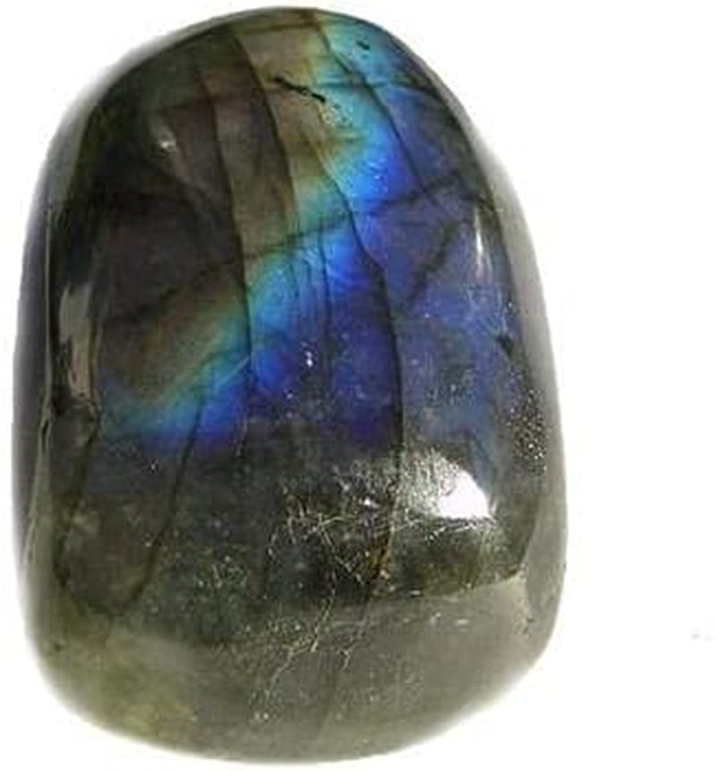 Real Crystals and Healing Stones - Healing Crystals for Beginners- Healing Stones Tumbled Crystals for Witchcraft (8, Labradorite)