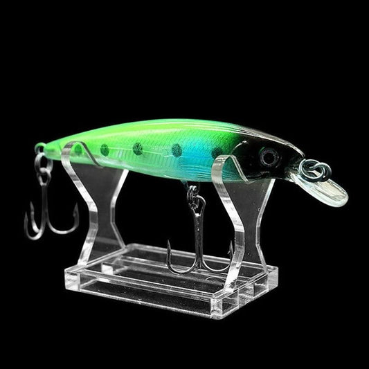 1 Pcs Fishing Lure Showing Stand  Acrylic Shelf Lure Bait Display For Fishing Store