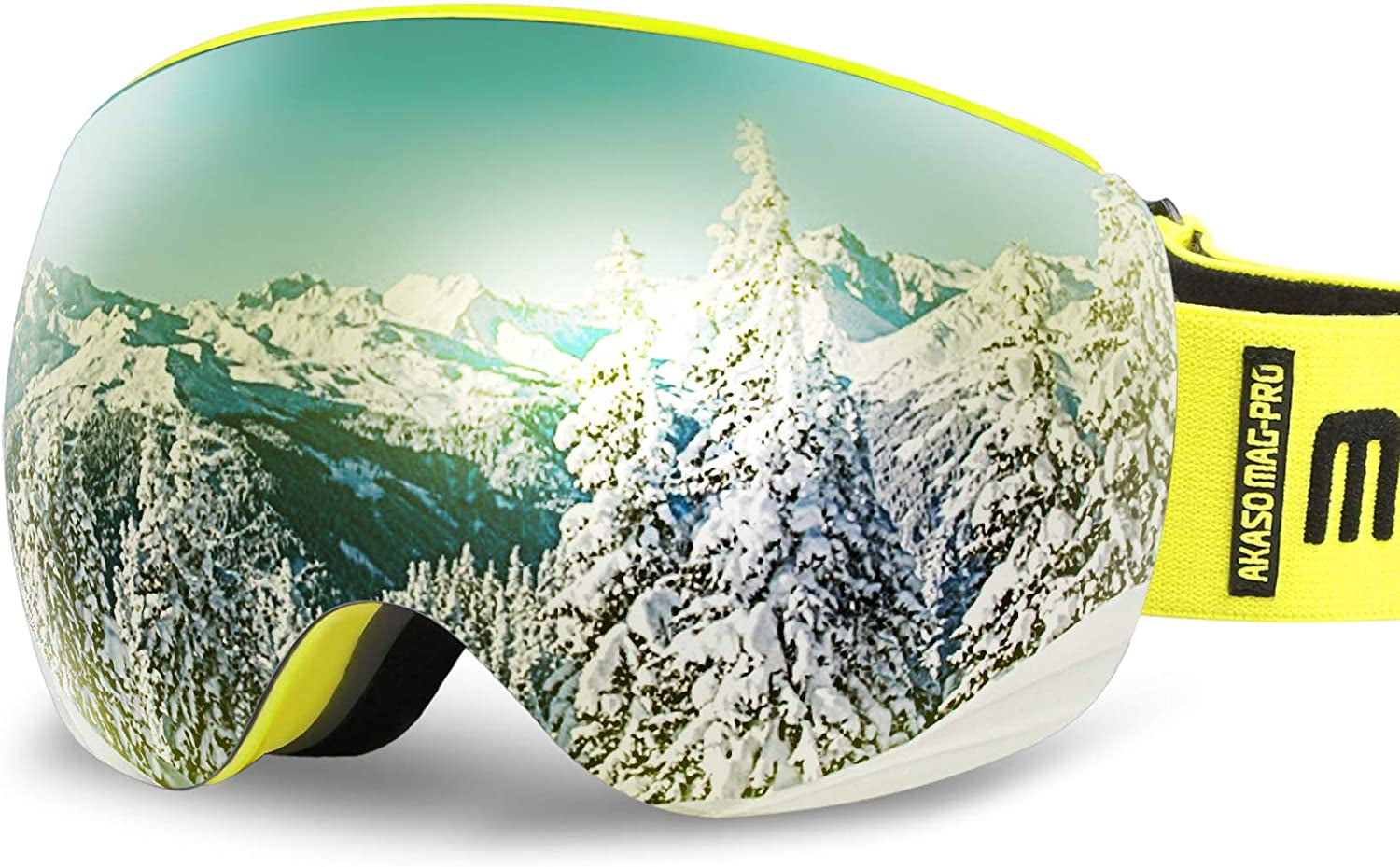 OTG Ski Goggles, Snowboard Goggles, Mag-Pro Magnetic Interchangeable Lenses, Snow Goggles for Men & Women